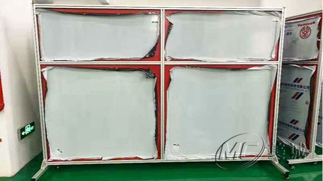 廠區(qū)移動鋁型材屏風 廠區(qū)移動鋁型材屏風