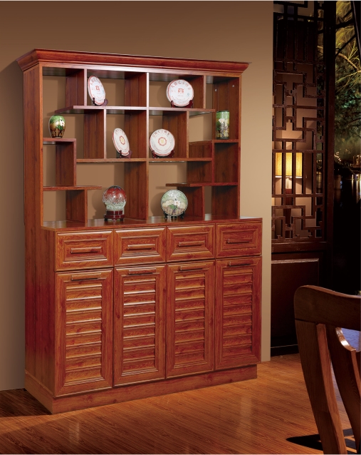 全鋁博古架-01（風(fēng)格：中式；顏色：金像）